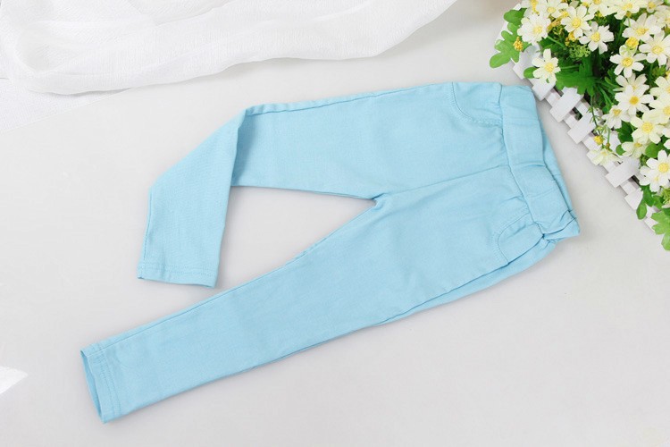 WEONEWORLD-2018-Summer-Elestic-Waist-Children-Kids-Pants-Baby-Girl-Jeans-Candy-Color-Solid-Causal-Je-32370536067